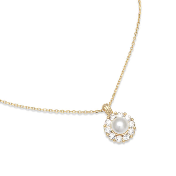 Lily and Rose-Sofia pearl necklace - Ivory - Ορείχαλκος - Εικόνα 2