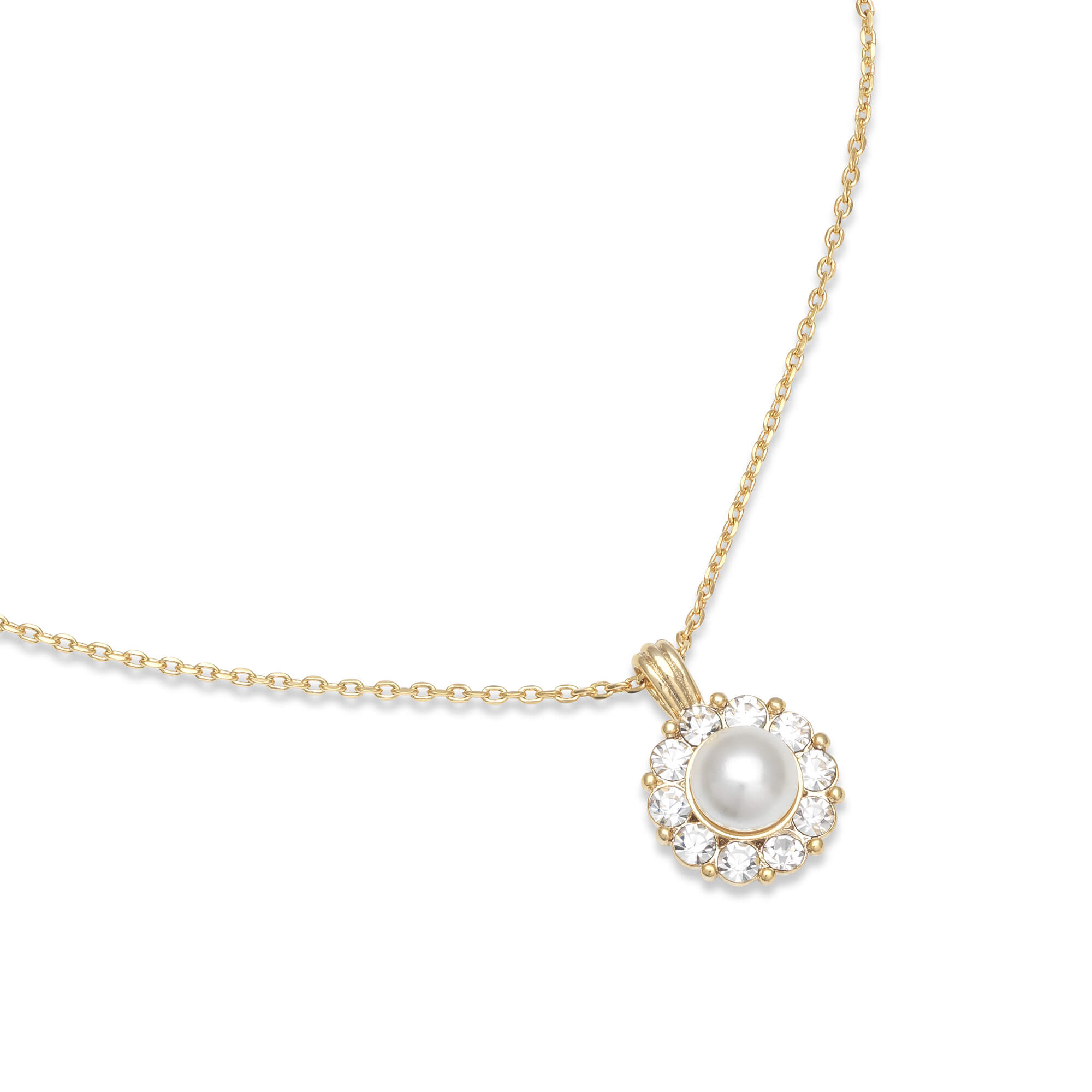 Lily and Rose-Sofia pearl necklace – Ivory – Ορείχαλκος