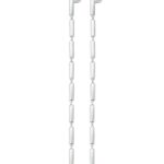 EDBLAD-Bar Earrings Maxi Steel-Χειρουργικό ατσάλι