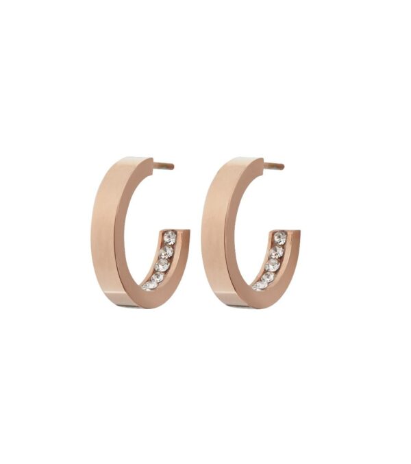 edblad monaco earrings mini rose gold pi