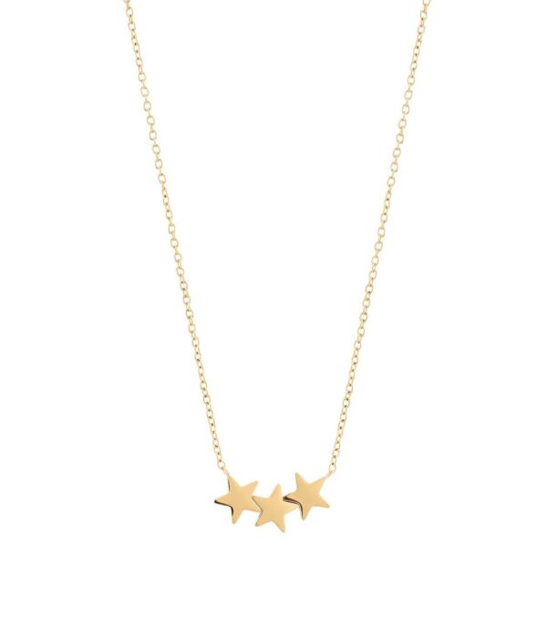 edblad sirius necklace cluster gold pi 124470