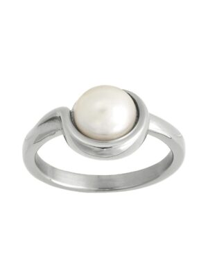 edblad parisian pearl ring steel pi 124461