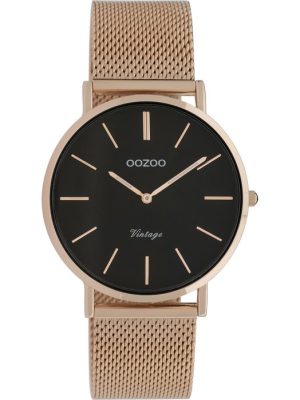 OOZOO-Vintage Rose Gold Metallic Bracelet-Ατσάλι