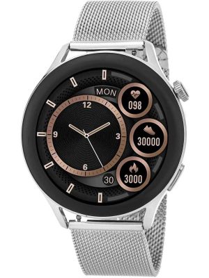 3GUYS- Smartwatch Silver Stainless Steel Bracelet-Ατσάλι