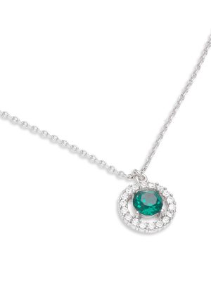 LILY AND ROSE-Miss Miranda necklace – Emerald (Silver)-Ορείχαλκος