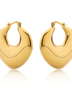 Gentle Circles Earrings, 18 karat gold-plated silver – David&Martin  Jewellery Sweden