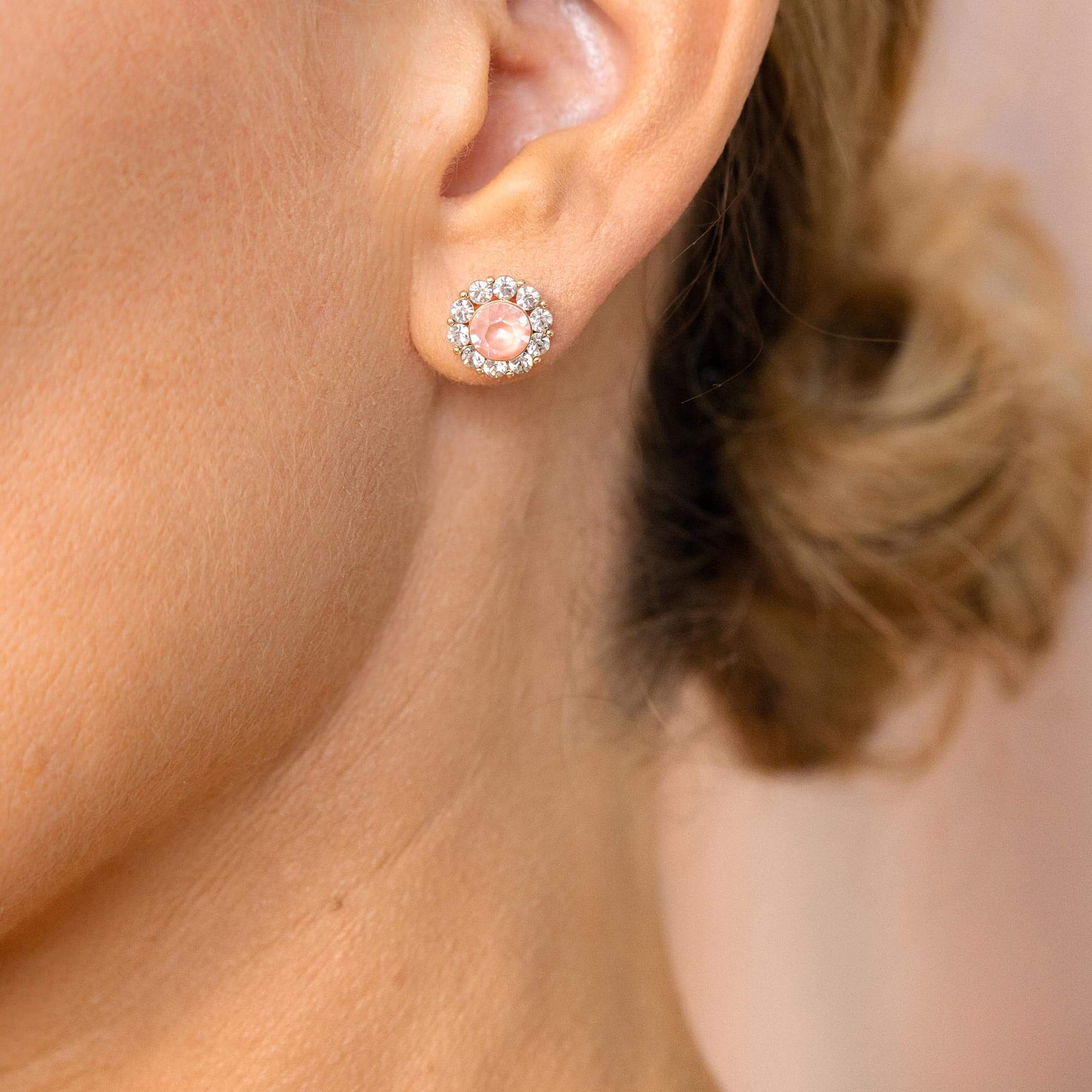 LILY AND ROSE-Miss Sofia earrings – Flamingo-Oρείχαλκος