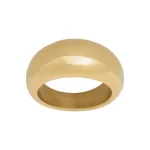 EDBLAD-Furo Ring Gold-Επιχρυσωμένο χειρουργικό ατσάλι 14Κ