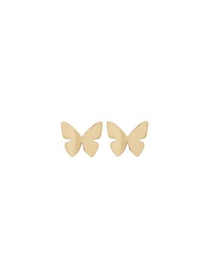 EDBLAD-Papillon Studs Kids Gold-Επιχρυσωμένο χειρουργικό ατσάλι 14Κ