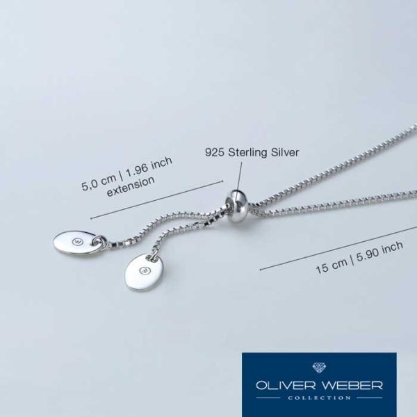 OLIVER WEBER – Βραχιόλι Bracelet Step – Aσήμι