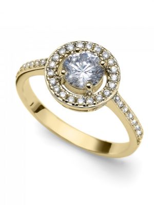 OLIVER WEBER – Δαχτυλίδι Ring Sunshine – Ασήμι επιχρυσωμένο