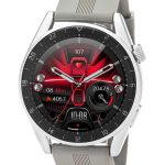 3GUYS-Smartwatch Grey Silicone Strap-Ατσάλι