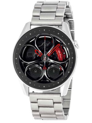 3GUYS-Smartwatch Silver Stainless Steel Bracelet-Ατσάλι
