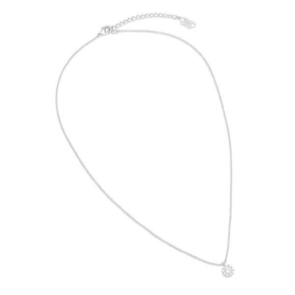 LILY AND ROSE-PETITE MISS SOFIA NECKLACE – CRYSTAL (SILVER)-Oρείχαλκος