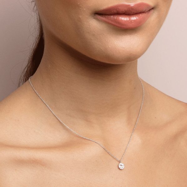 LILY AND ROSE-PETITE MISS SOFIA NECKLACE – CRYSTAL (SILVER)-Oρείχαλκος