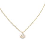 LILY AND ROSE-PETITE MISS SOFIA PEARL NECKLACE – CRYSTAL (GOLD)-Επιχρυσωμένος ορείχαλκος
