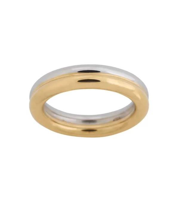 EDBLAD-Akin Ring Gold Steel-Xειρουργικό ατσάλι