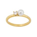 EDBLAD-Luna Ring Gold-Επιχρυσωμένο χειρουργικό ατσάλι 14Κ