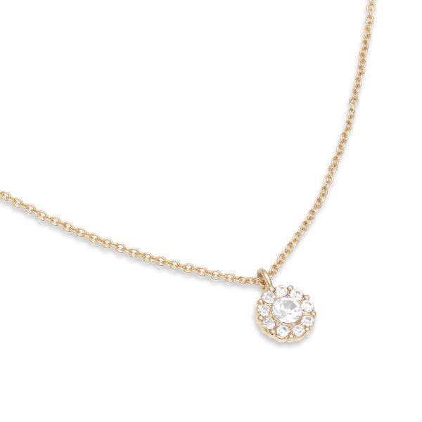 LILY AND ROSE-Petite Miss Sofia necklace – Crystal (Gold)-Επιχρυσωμένος ορείχαλκος
