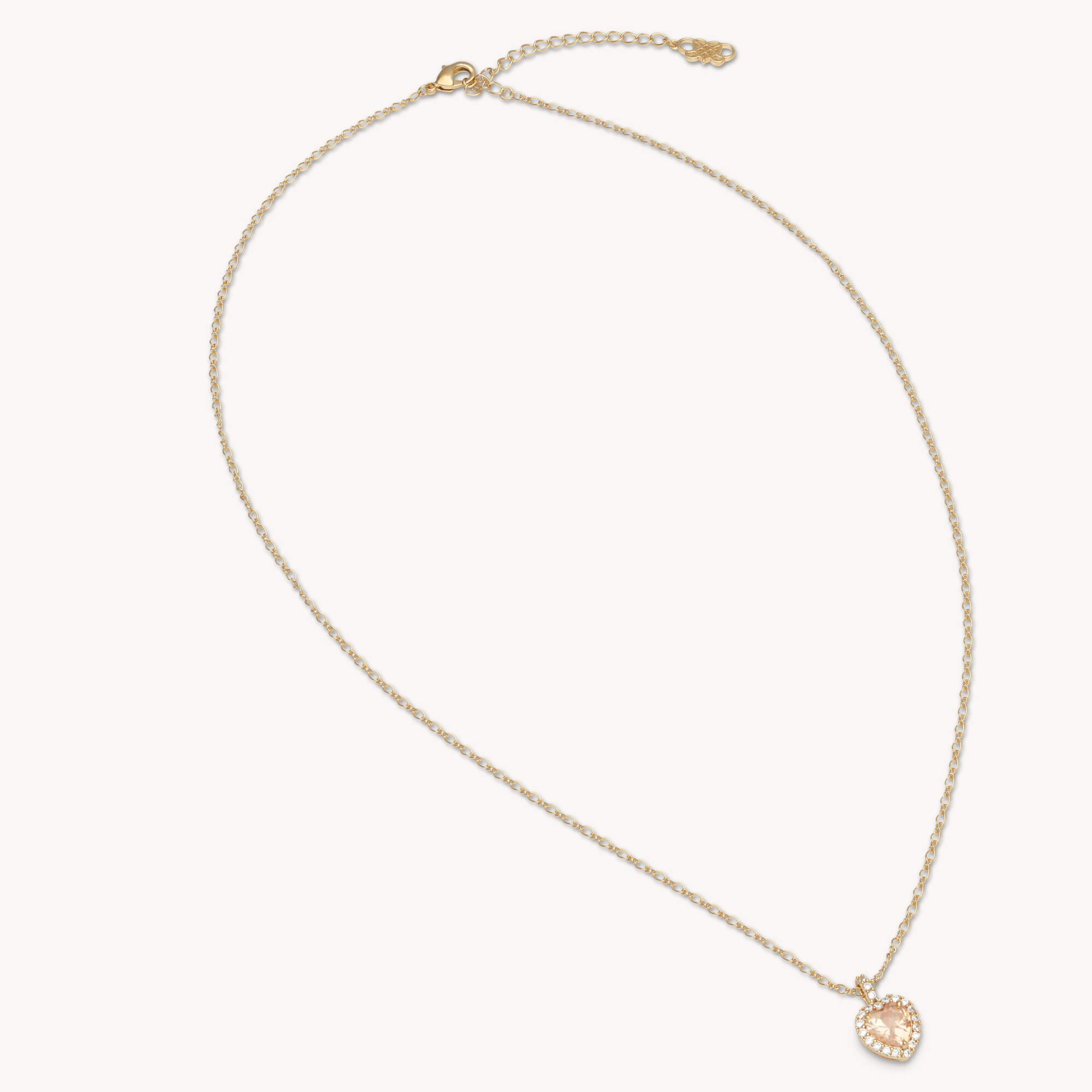 LILY AND ROSE-Delphine necklace – Light champagne-Επιχρυσωμένος ορείχαλκος