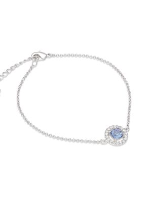LILY AND ROSE-Miss Miranda bracelet – Sapphire (Silver)-Oρείχαλκος
