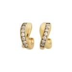 EDBLAD-Andorra Creoles Duo S Gold-Xειρουργικό ατσάλι 14K