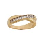 EDBLAD-Andorra Ring Duo Gold-Επιχρυσωμένο χειρουργικό ατσάλι 14Κ