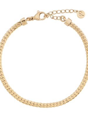 EDBLAD-Trinity Chain Bracelet Gold-Xειρουργικό ατσάλι 14K