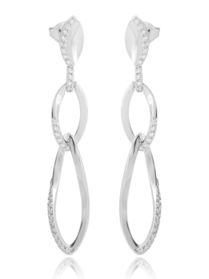 EDBLAD-Andorra Earrings Large Steel-105850-Χειρουργικό ατσάλι