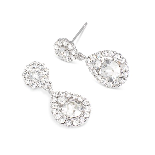 LILY AND ROSE-Petite Sofia earrings - Crystal-Ορείχαλκος