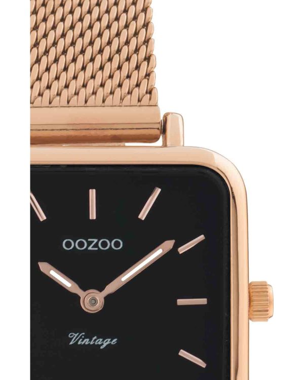 OOZOO-Vintage Rose Gold Metallic Bracelet-Ατσάλι