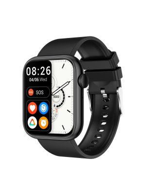 3GUYS-Smartwatch Black-Σιλικόνη