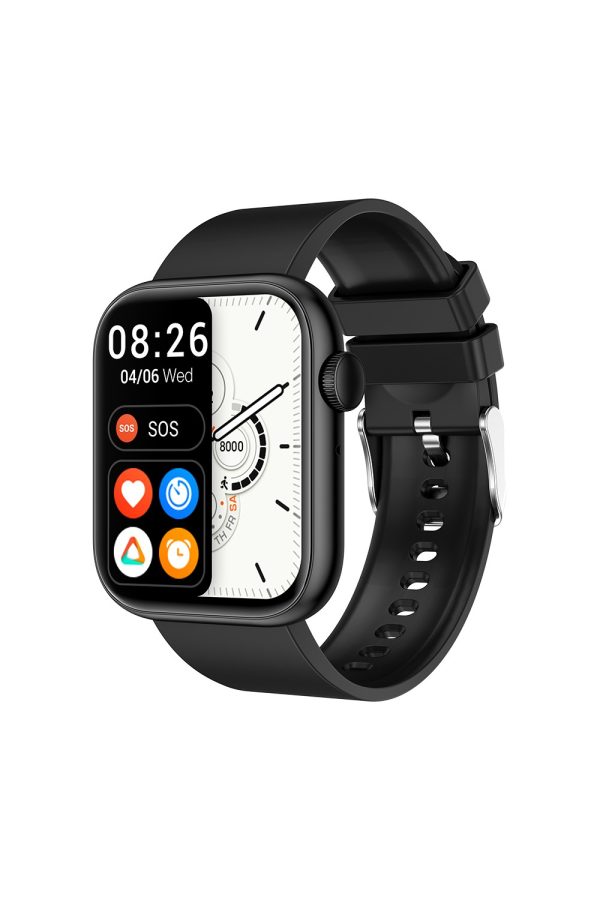 3GUYS-Smartwatch Black-Σιλικόνη