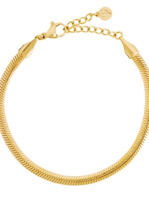 EDBLAD-Herringbone Bracelet Gold-Χειρουργικό ατσάλι 14Κ