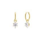 EDBLAD-Crown Hoops Gold-Χειρουργικό ατσάλι 14K