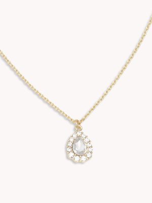 LILY AND ROSE-Amelie necklace – Crystal-Ορείχαλκος