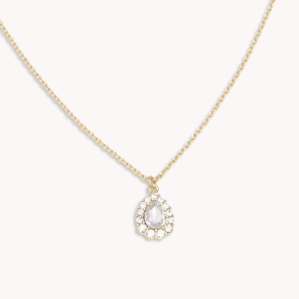 LILY AND ROSE-Amelie necklace - Crystal-Ορείχαλκος