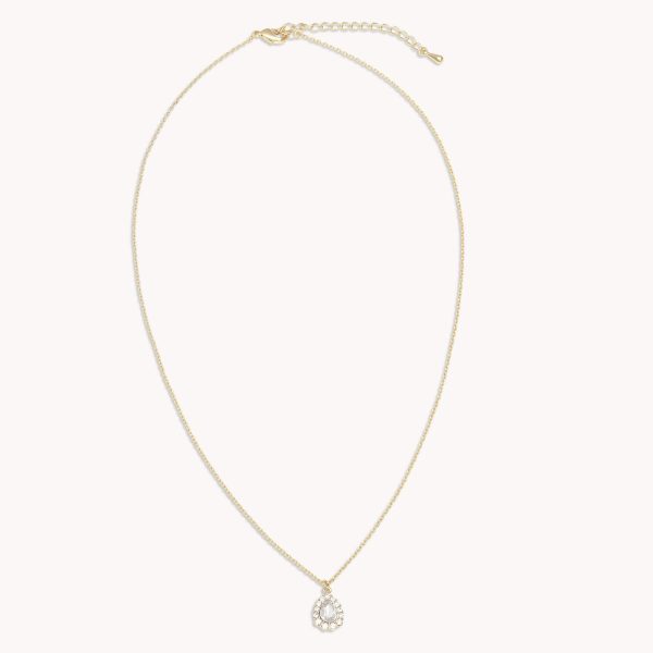 LILY AND ROSE-Amelie necklace – Crystal-Ορείχαλκος