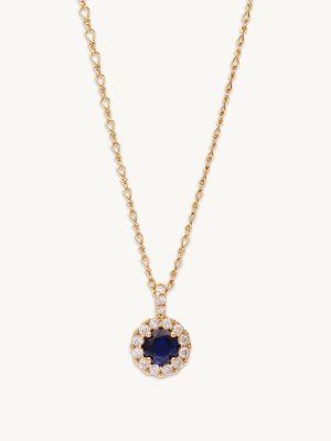 LILY AND ROSE-Laurie necklace – Sapphire-Ορείχαλκος