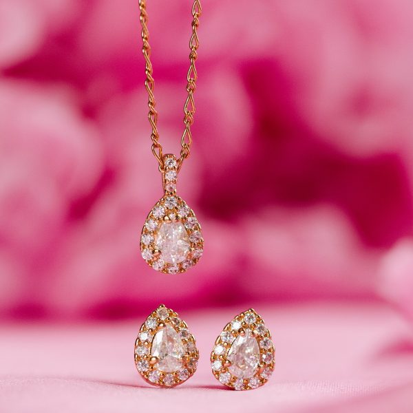 LILY AND ROSE-Bianca necklace - Crystal-Ορείχαλκος - Image 4