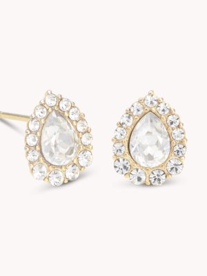 LILY AND ROSE-Amelie earrings – Crystal (Gold)-Ορείχαλκος