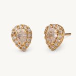 LILY AND ROSE-Bianca earrings - Crystal-Ορείχαλκος