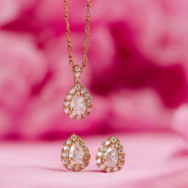 LILY AND ROSE-Bianca earrings – Crystal-Ορείχαλκος