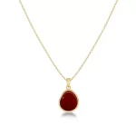 EDBLAD-Agatha Necklace Red Gold-Χειρουργικό ατσάλι 14K