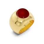 EDBLAD-Agatha Ring Red Gold-Χειρουργικό ατσάλι 14K