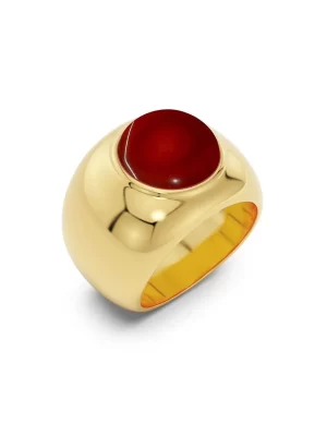 EDBLAD-Agatha Ring Red Gold-Χειρουργικό ατσάλι 14K