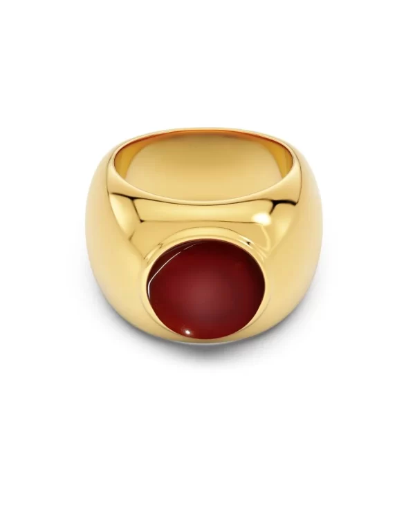 EDBLAD-Agatha Ring Red Gold-Χειρουργικό ατσάλι 14K - Εικόνα 2