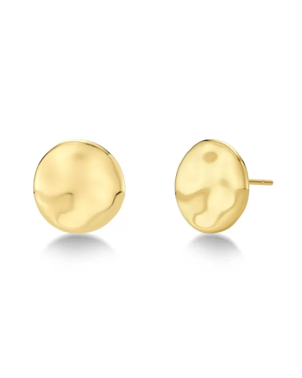 EDBLAD-Flowy Studs Gold-Χειρουργικό ατσάλι 14K