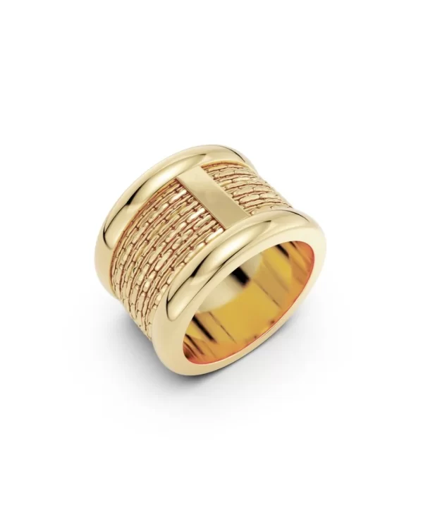 EDBLAD-Lumi Ring Gold-Χειρουργικό ατσάλι 14K