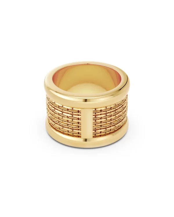 EDBLAD-Lumi Ring Gold-Χειρουργικό ατσάλι 14K